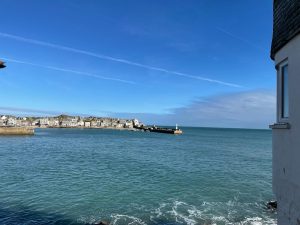 Beautiful view from outside Ivars place in St Ives Cornwall